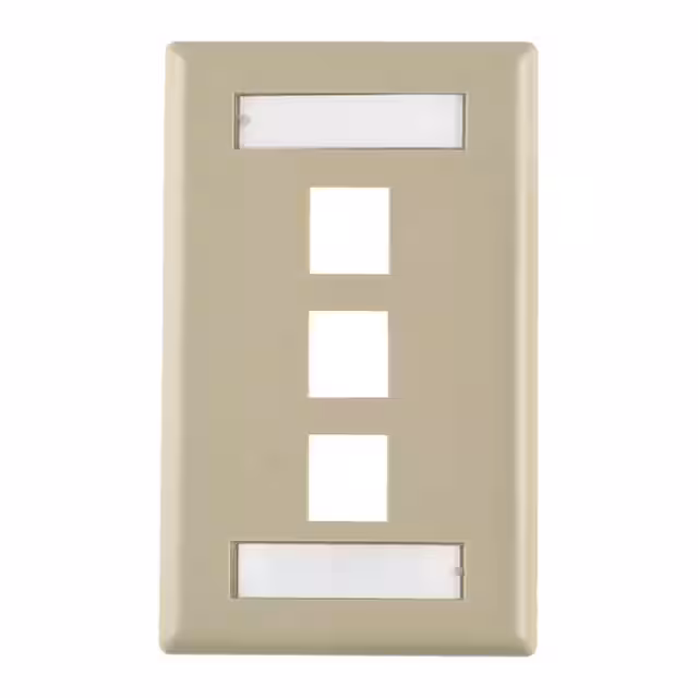 FPITRIPLE-I HellermannTyton  Keystone Faceplates Frames